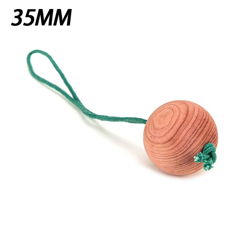 Cedarwood Balls For Home Decor Moisture-Proof Breathable Fragrance Accessories Wardrobe Cedarwood Beads 1Pc