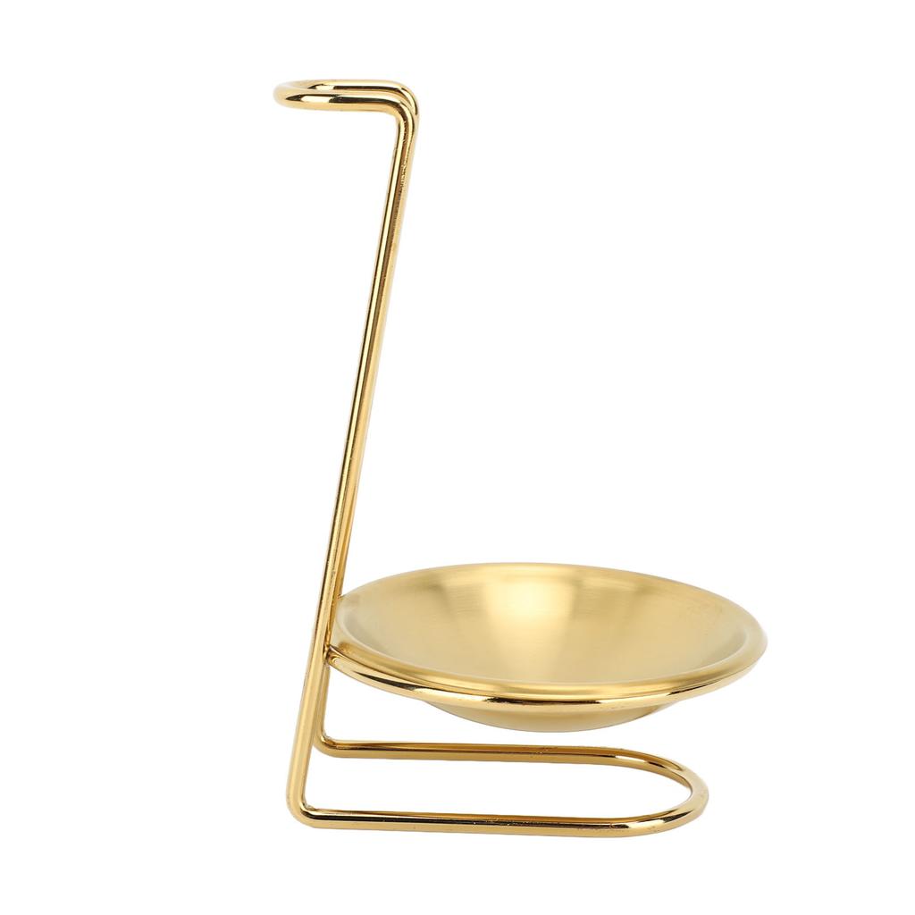 Vertical Soup Ladle Holder Spoon Rest Stainless Steel Easy Access Cooking Utensils Stand for Kitchen Cookware Hot Pot