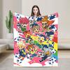 Coperta Anime Axel Blaze Inazuma Eleven Morbida Tendenza Street Peluche Coperta Plaid Per Ragazzo Ragazza Camera da Letto Flanella Copriletto Copri Letto