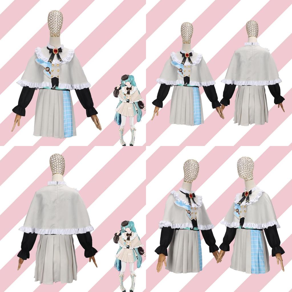 Cute Spring 2023 Detective Miku Cosplay Costume With Cape Available In Multiple Sizes!