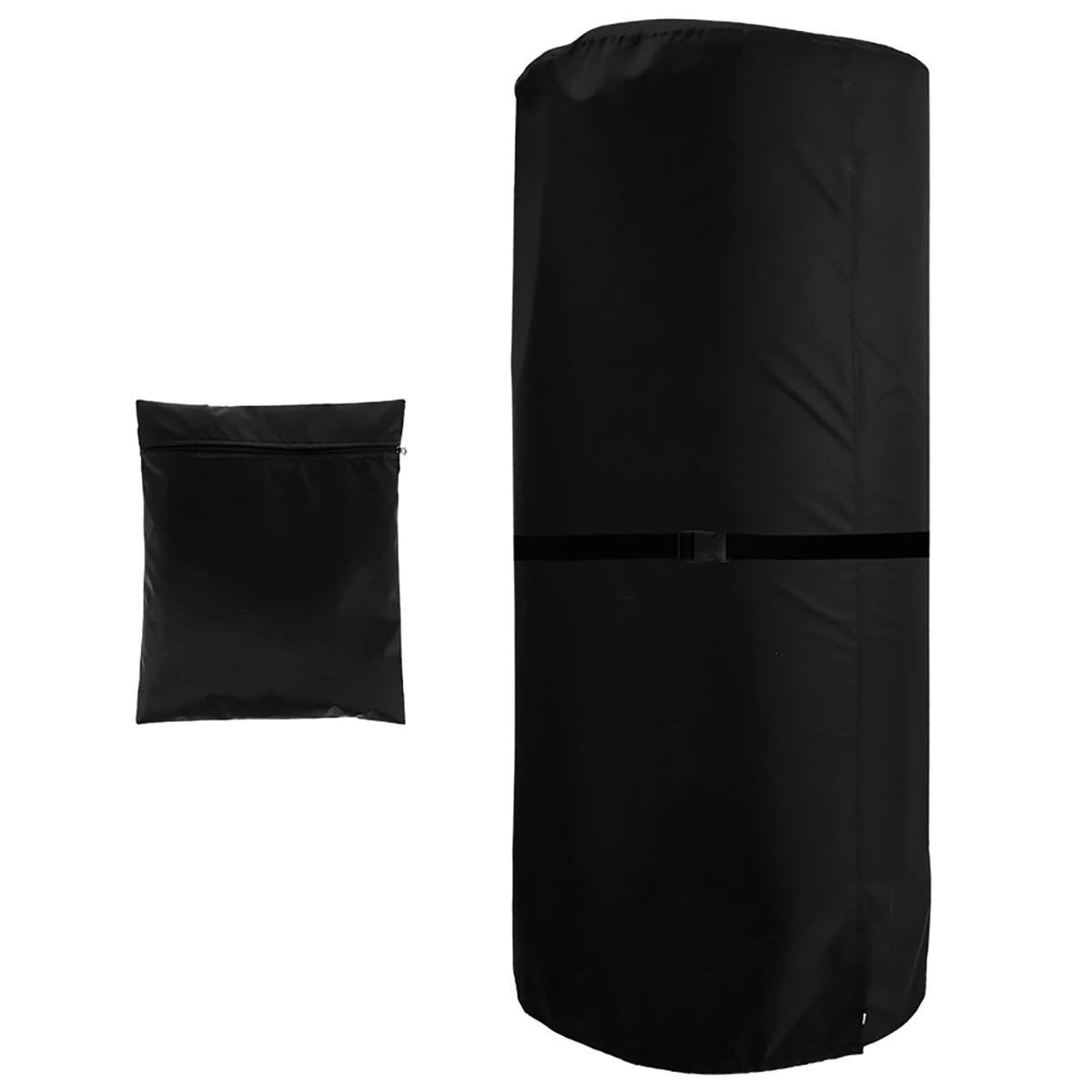 

Чехол для обогревателя для сада и патио, ткань Оксфорд из полиуретана 420D, пылезащитный, водонепроницаемый, для защиты мебели на открытом воздухе, устойчивый к ультрафиолетовому излучению, чехол для газового обогревателя 50x50x120cm