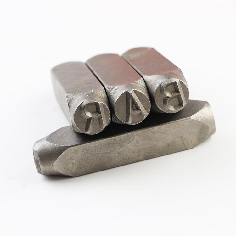 27-Piece Steel Letter and Number Punch Set for Leathercraft