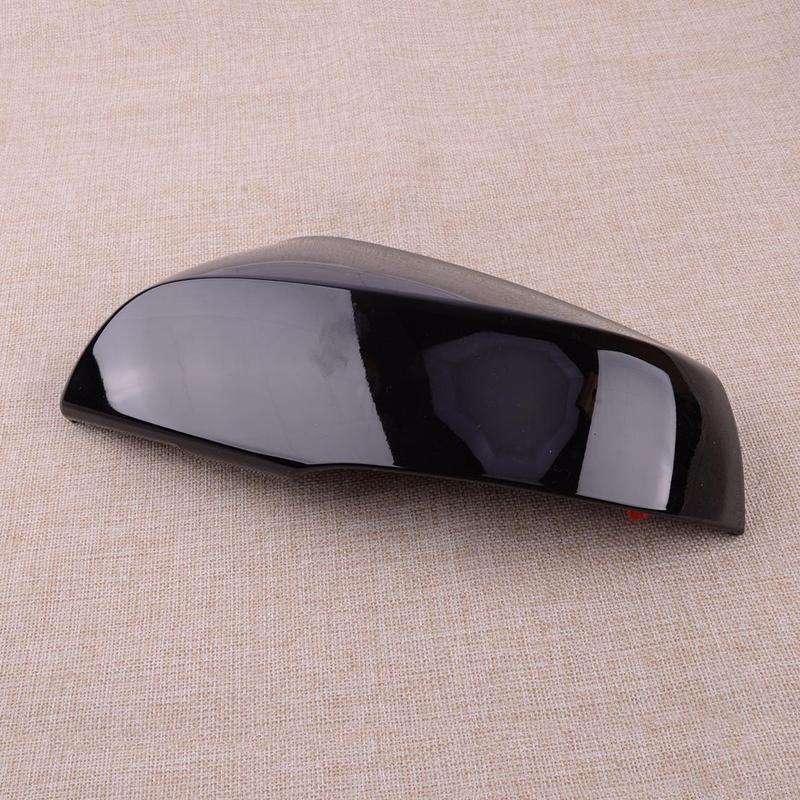 1 Pair Car Side Rearview Mirror Trims Covers ABS Fit For Toyota Tacoma 2016 2017 2018     Black