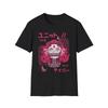 Pink Oni Cybergirl T-Shirt | Japanese Demon Anime Design, Unisex Tee