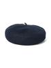 Beams Boy Women's Navy Beret with Embroidered Logo, One Size