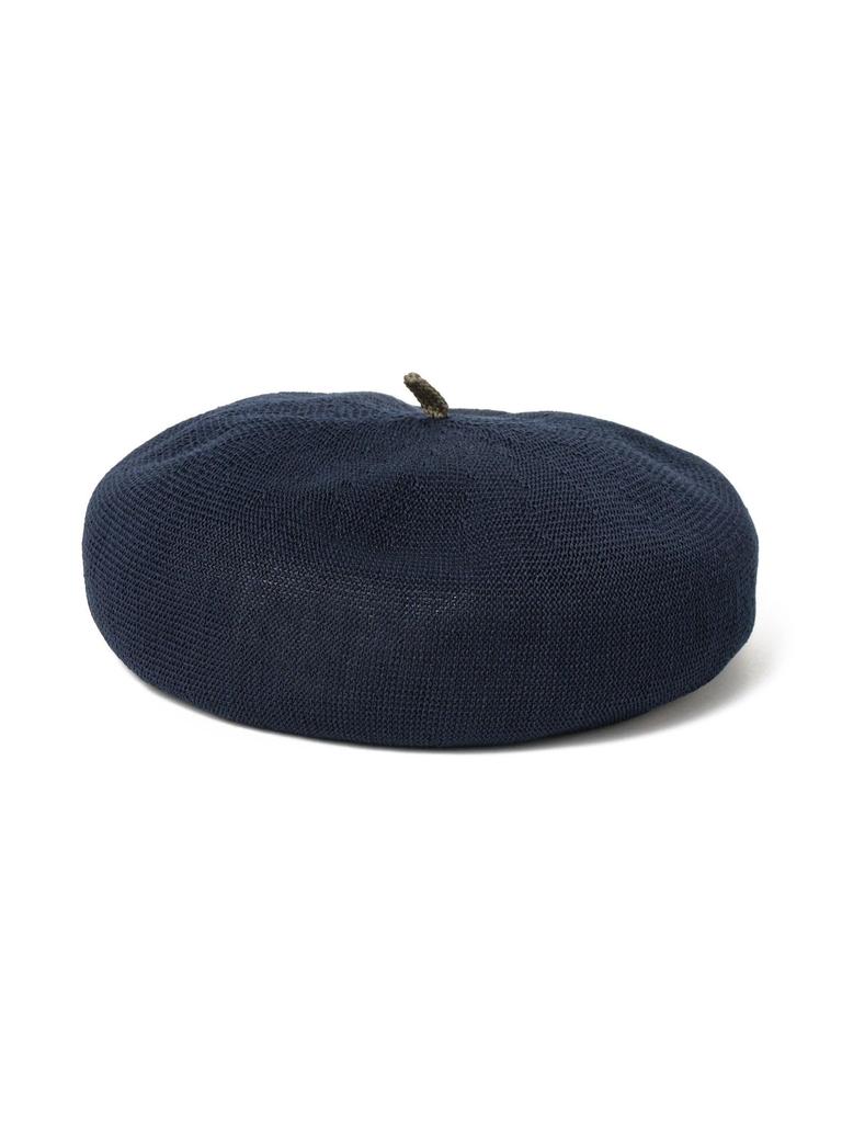 Beams Boy Women's Navy Beret with Embroidered Logo, One Size