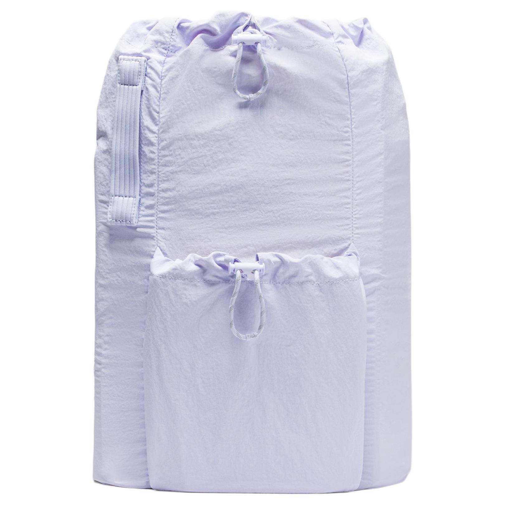 Lululemon 21L Two-In-One Adjustable Strap Drawstring Closure Backpack Women Backpack Calm-Blue LU9CGBS-032507 Tranquil Blue