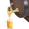 Copper Faucet Tap Wine Beer Barrel Beverage Drink Dispenser Replacement Spigot Golden(1.2 cm)