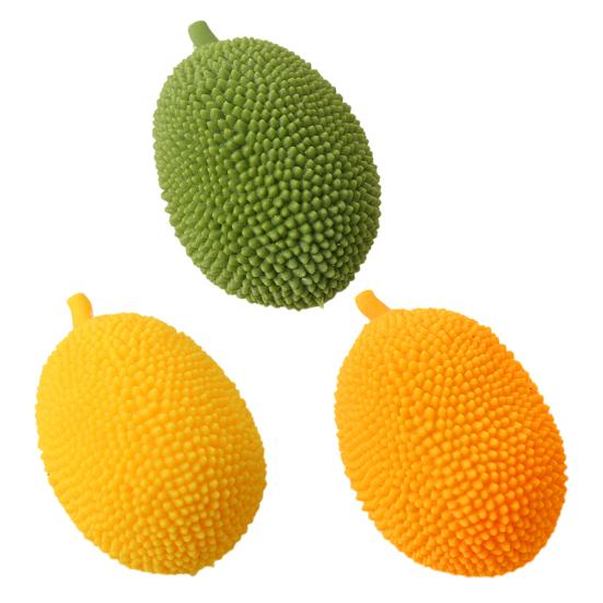 Simulation Jackfruit Squeeze Toy Anxiety Relief Soft Stress Ball Decompression Simulated Fruit Sensory Toy Hand Exercise Tools