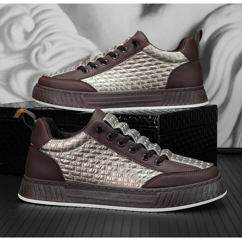 Fashion 2025 New Fashion Platform Sneakers for Men Casual  High-top Shoes Male  Flat Non-slip Sport Running Shoes Man Spring Sneakers