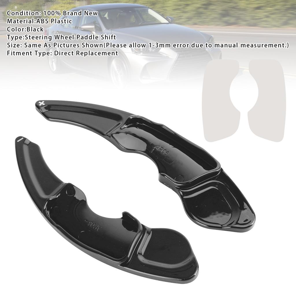 Steering Wheel Paddle Shifter Extensions For Lexus IS RC RCF NX