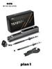 Miniware TS101 Soldering Iron Electric 65W Temperature Programmed LCD New Upgraded TS100 With Soldering Tip Set