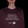 Adidas Terrex X And Wander Collaboration FW23 Pattern Printed Outdoor Sports Crew Neck Long Sleeve T-Shirt Unisex Tops Dark-Gray Brown HZ0672