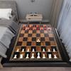 Intelligence Game Chess Inspired Decor Carpet Rug King Queen Rook Bishop Knight Pawn Cozy Living Room Floor Mat Area Rug