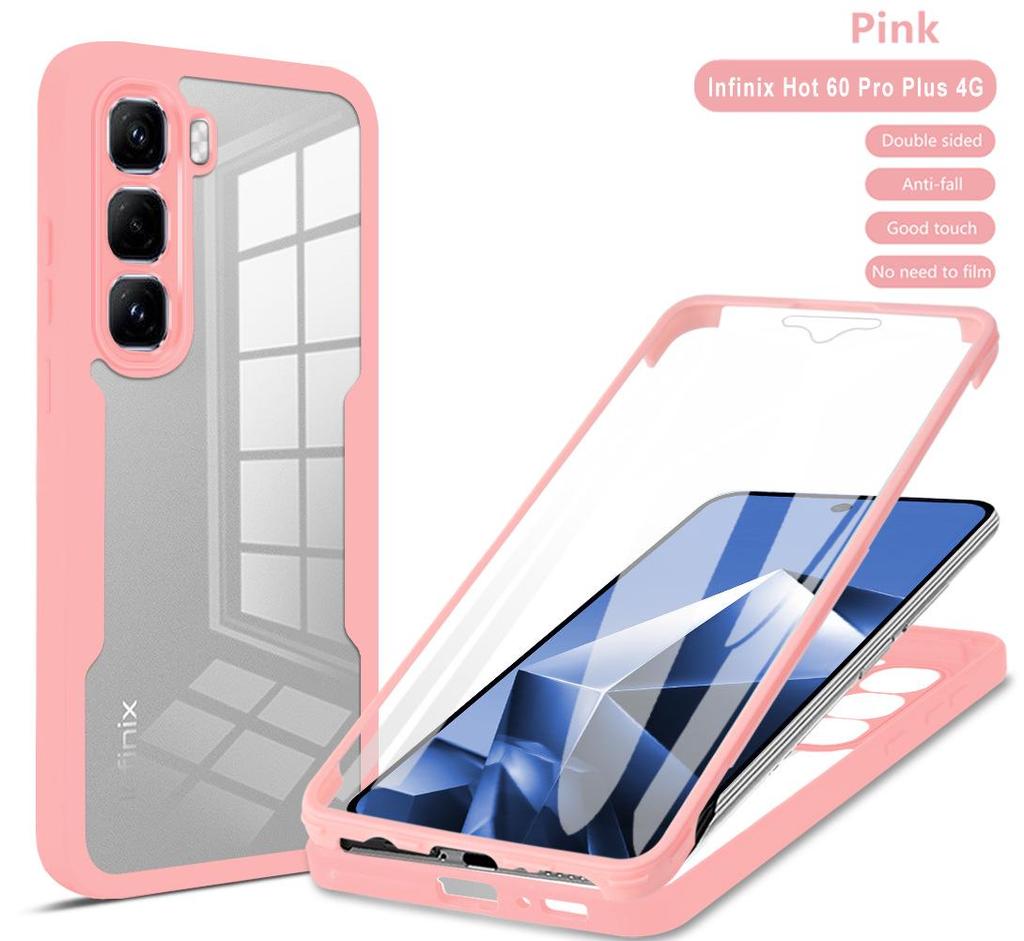 Infinix HOT60Pro Qicai Transparent Phone Case for HOT60/ HOT60i