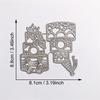 Girl Head Metal Cutting Dies DIY Craft Carbon Steel Embossing Template Stencil Scrapbooking for Card Die Cuts Mold