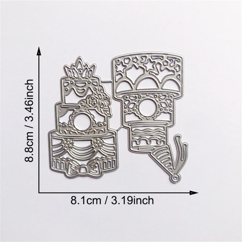 Girl Head Metal Cutting Dies DIY Craft Carbon Steel Embossing Template Stencil Scrapbooking for Card Die Cuts Mold
