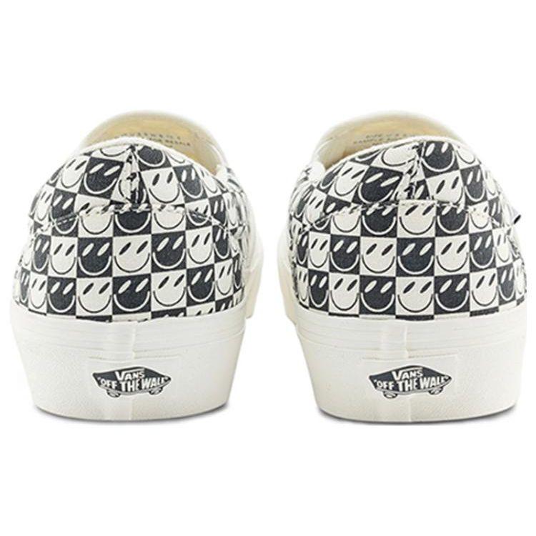Vans Slip-On Vr3 Round Toe Low-Top Skate Shoes Unisex Sneakers Black White VN0007NCKIG