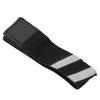 2pcs Set Bike Reflective Leg Strip Scratch Resistance Outdoor Bike Safety Riding Belt for RidingWhite