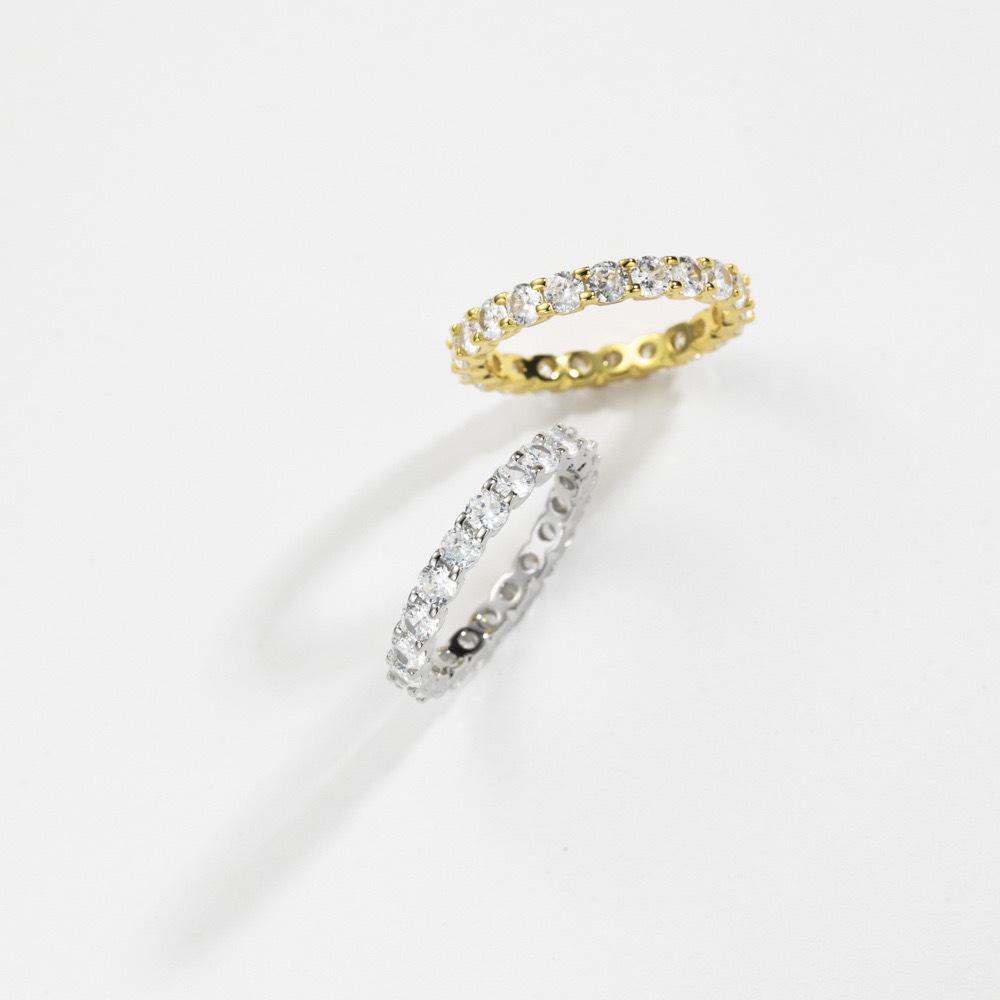 S925 Sterling Silber Sternen-Mikropavé Diamantring für Damen - High-End Europäischer und Amerikanischer Mode Zeigefingerring