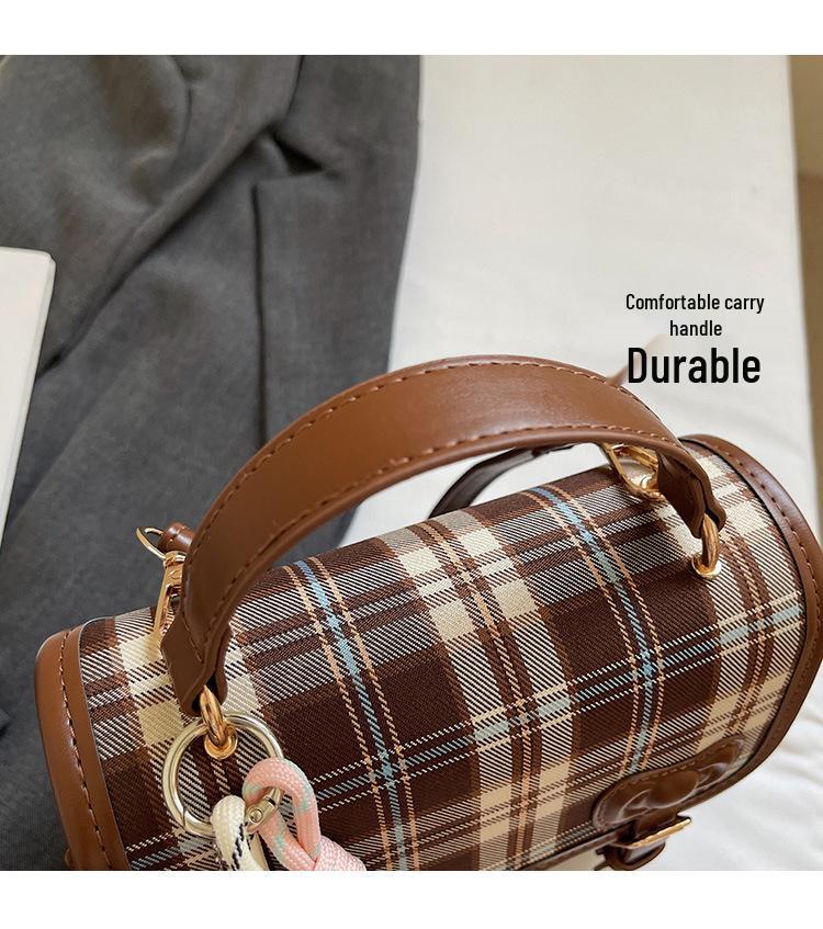 Retro Women's Lightweight Versatile Backpack & Crossbody In Cute College Style for Travel & Casual Use