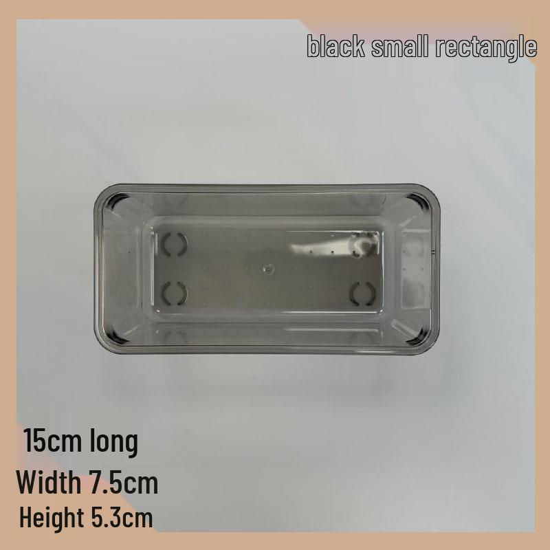 Acrylic Multi-layer Transparent Desktop Organizer with Drawers for Stationery and Makeup
