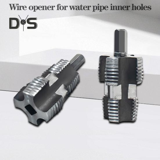 Pipe Threader Tool High-Speed Steel Rustproof Corrosion Resistant Faucet Installation Pipe Threader Accessories