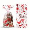 Heart LOVE Valentine's Day Candy Gift Bag for Party Favors