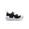 Li Ning Kids Synthetic Leather Letter Hollow Sandals Kids Sandals Black YKKU020-3