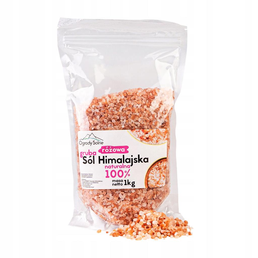 Himalayan coarse salt in a bag - 1 kg
