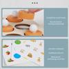 Educational Memory Match Game Wooden Animal & Fruit Puzzle for Kids Enhances Cognitive Skills & Early Development Gift