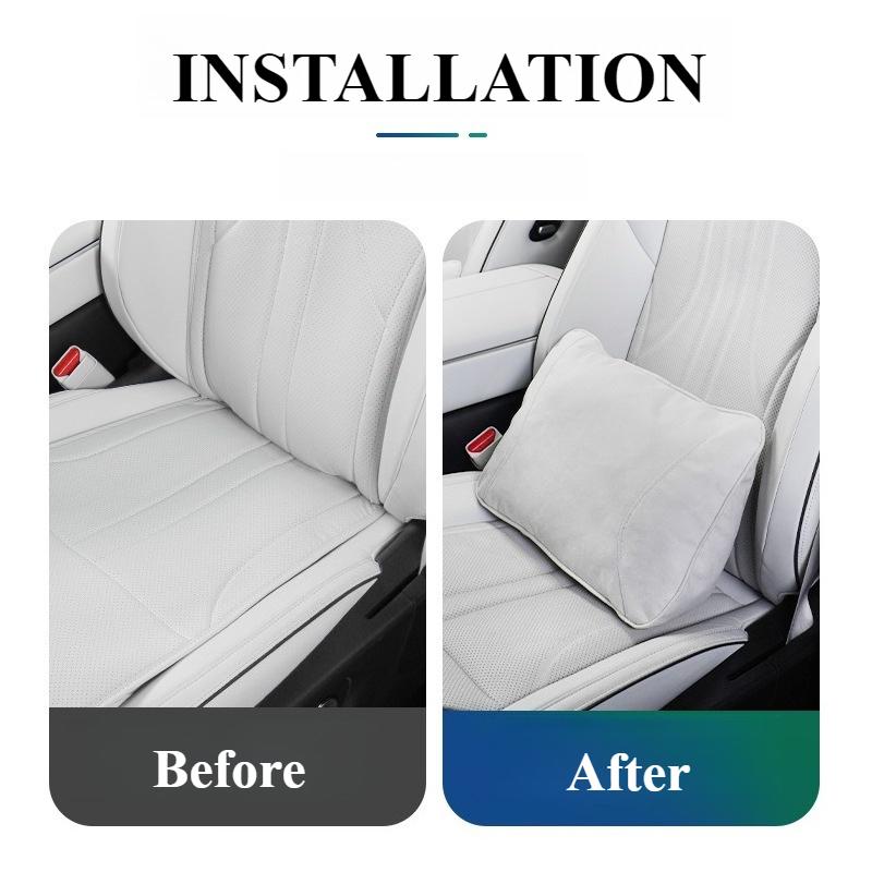 For Xpeng G6 G9 X9 P7i Headrest Neck Pillow Lumbar Support Car Seat Lumbar Head Support Neck Rest Protector Interior Accessories