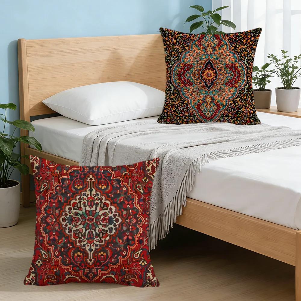 Vintage Persian Style cushion cover For Pillow Printing Sofa Decoration Home Car Room Coffee Shop Office Nordic Simplicity