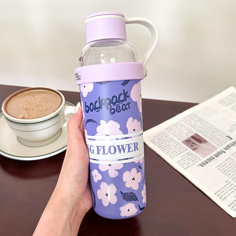 

Tea Infuser Tumbler 304 Steel 700ml, Leakproof Thermo Bottle with Fine Filter for Office Travel, Women Gift Thermal Mug 700ml
