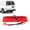 Backup Camera Rear View Camera Rear View Camera 3rd Brake Light Position Mounted Fit for Express Van 2003‑2017 Reverse Camera