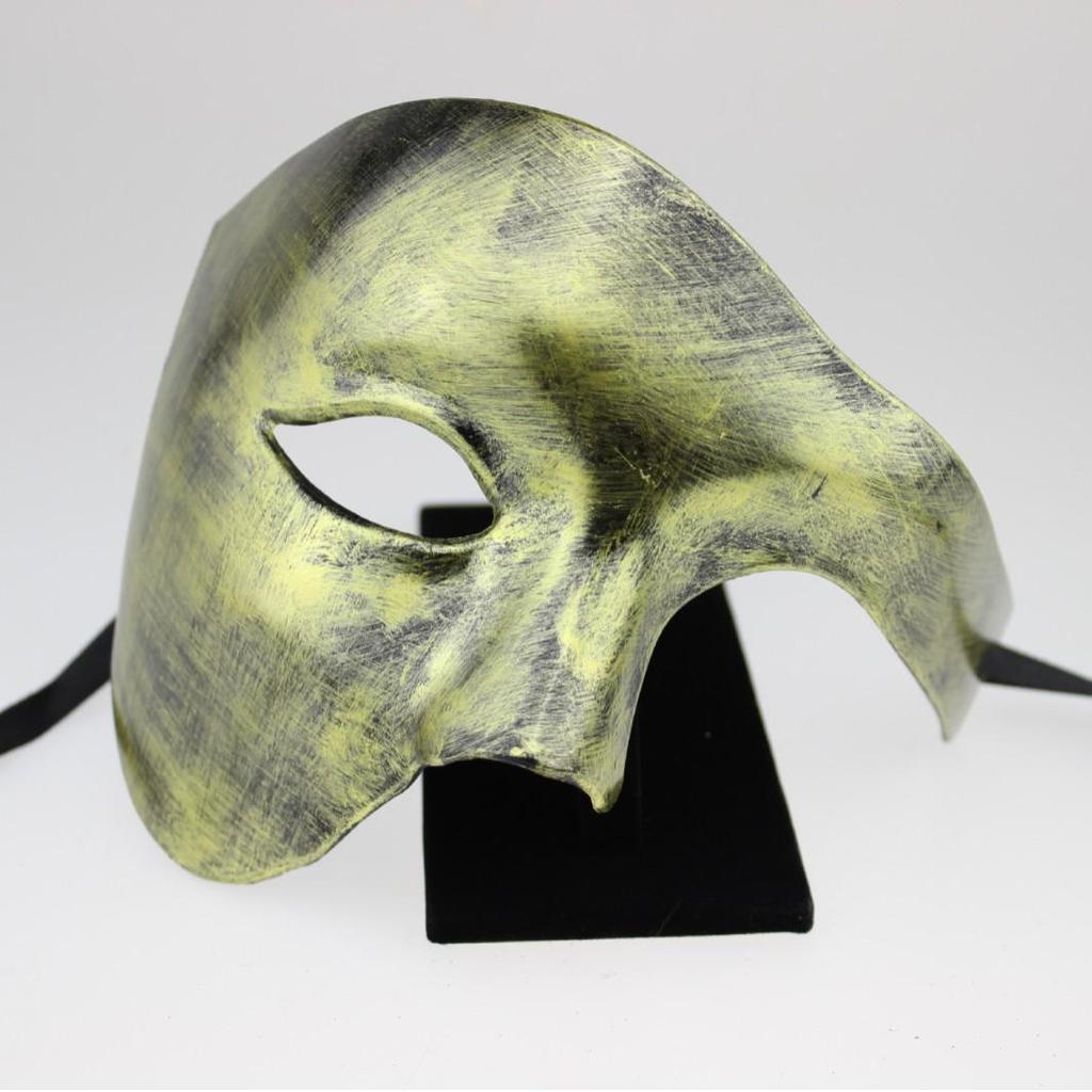 Halloween Masquerade Phantom of the Opera Half Face Mask for Men and Women