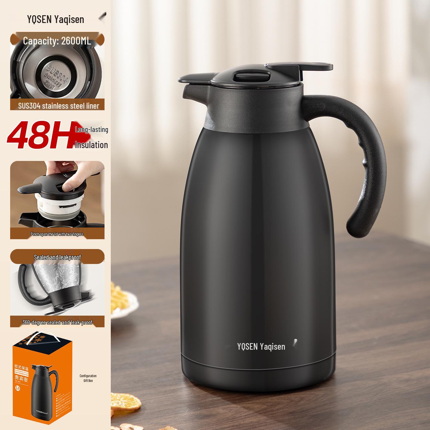 

Premium 304 Stainless Steel Thermos Flask - Large Capacity for Home or Office Use