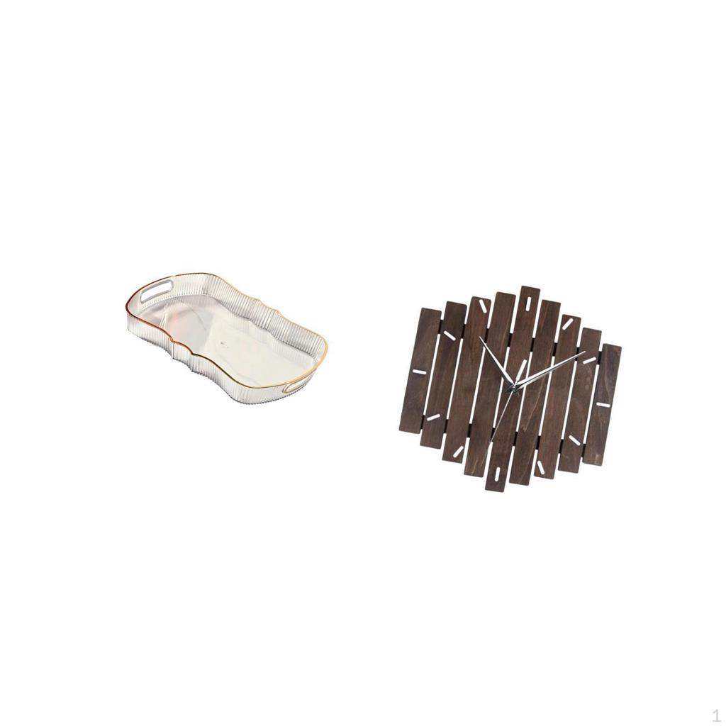 Food Serving Tray Bathroom Vanity Fruit Cafe Cafeteria Cosmetic Storage