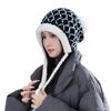 Korean Version of Versatile Thick Woven Plaid Warm Hat Autumn and Winter Fashion Plush Thick Wool Hat Outdoor Cold Hat