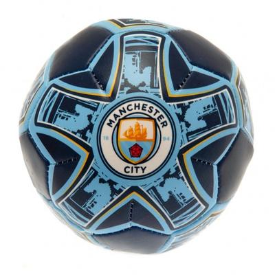 Manchester City FC Crest Soft Mini Football
