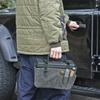 POST GENERAL Waxed Canvas Ammo Tool Box (Gray)