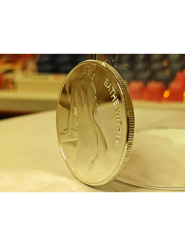 Deep Relief 1881 American Beauty Flower Skull Coin Silver Dollar Micro Seal Collection