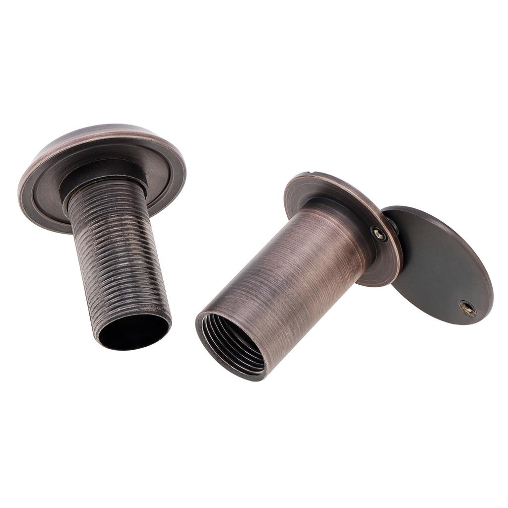 200 Degree Oil Rubbed Bronze 16mm Peep Hole Solid Brass Security for 1.57 To 2.56 Inch Doors Home Office Hotel Heavy Duty Rotating Privacy Cover