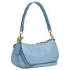 COACH Ashton 25 gold hardware crinkled leather crossbody shoulder bag medium women's blue