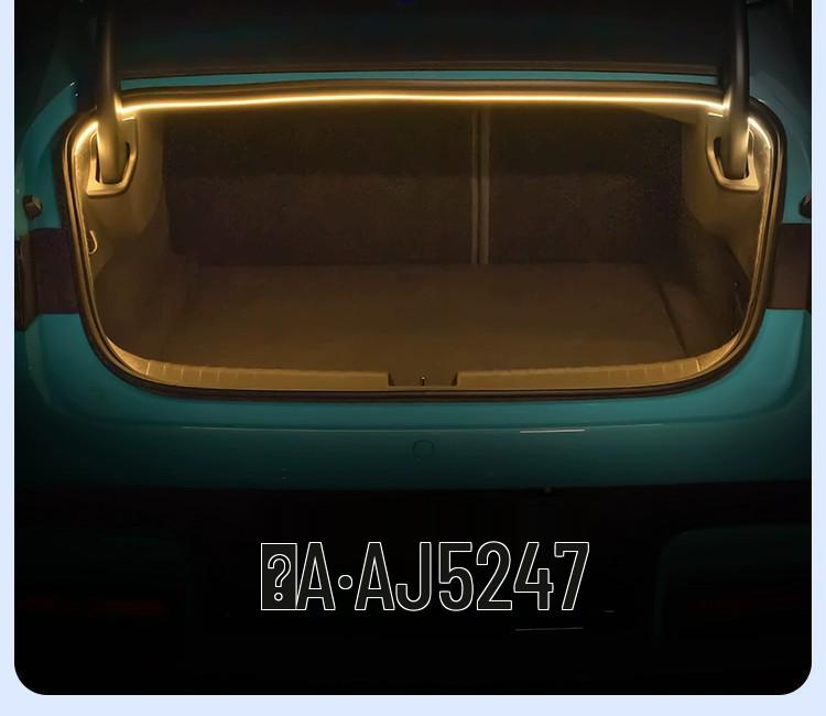 Xiaomi YU7 Ambient Trunk LED Car Lighting & Sensor Strip for Camping Accessory