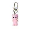 Ornaments Cat Keychain Bag Hanging Car Key Ring Personality Plush Cat Pendant  Gifts