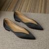 Fashion Flat Shoes for Women Spring and Autumn 2025 New Casual Pointed Toe and Thick Heel Elegant Scoop Shoes Ladies zapatillas mujer