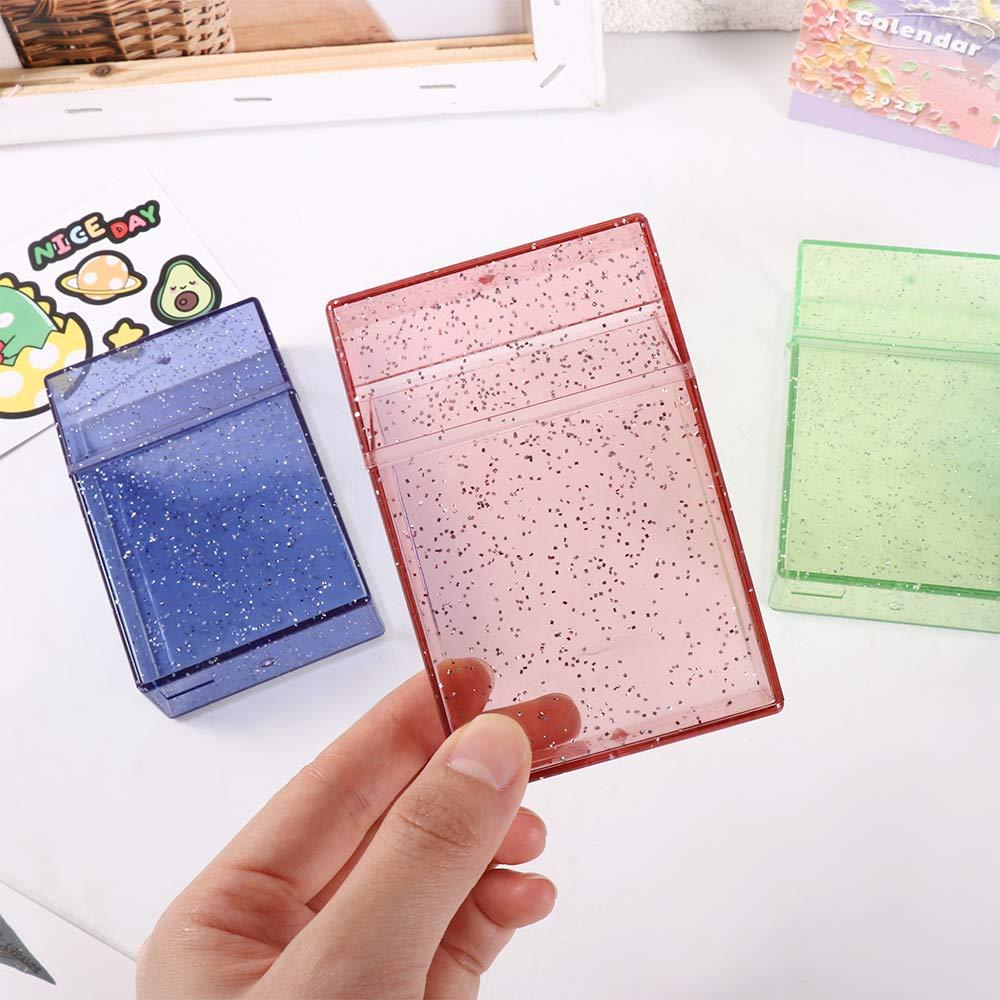 Albumes Card Stock Photo Storage Box Idol Postcards Storage Box Photo Cards Album Photocard Holder