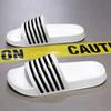 Sommer Herrenschuhe Hausschuhe Streifen Pool Slides Strand Plus Size Sandalen 46 48 Rutschfeste Schuhe Home Slides