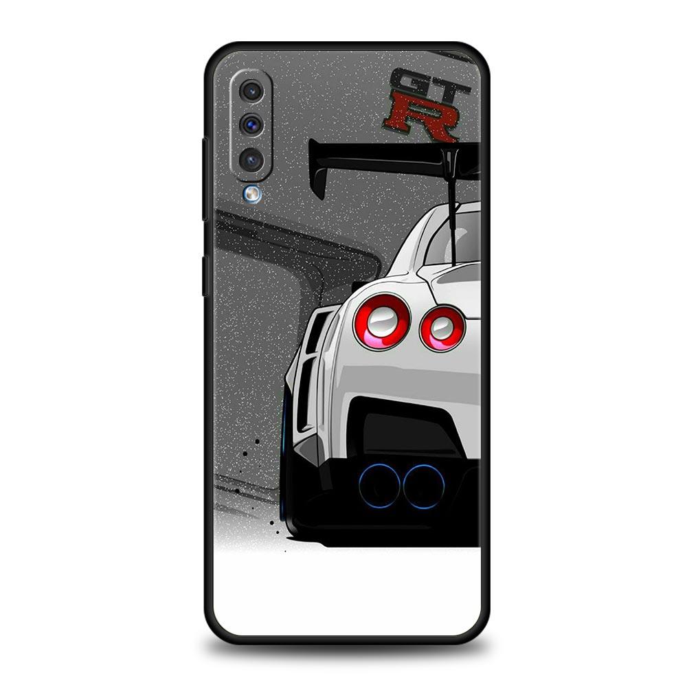 Japan JDM Sports Cars Phone Case For Samsung A54 A52 A24 A14 A50 A70 A10 A40 A20S A20E A06 A12 A22 A34 A42 A32 5G A04s A16 Cover